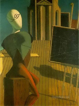  Chirico Pintura al %C3%B3leo - el beneficio 1915 Giorgio de Chirico Surrealismo metafísico